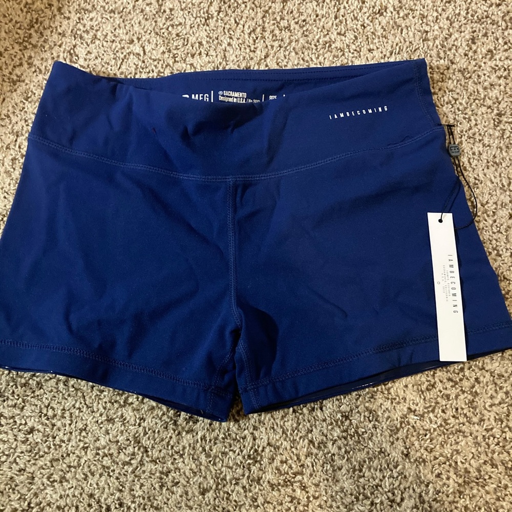 NEW W TAGS: IAB No-ride 3 inch shorts in Midnight